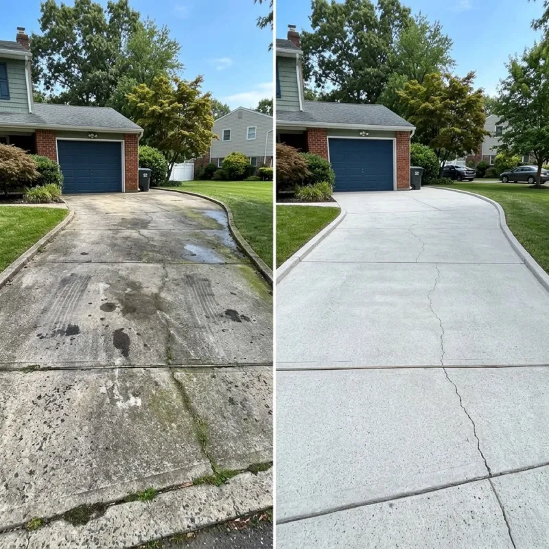 Driveway Power Washing